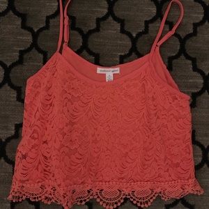 Pink tank top in great condition!